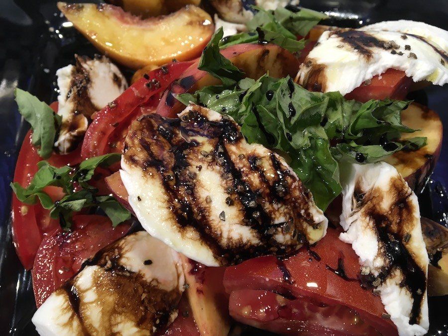 Peach Caprese Salad